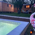 Alpstuga Roulotes De Charme Avec Piscine Chauffee Et Bain Nordique A *